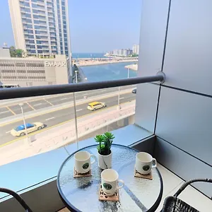 Апартаменты Stylish 1 Bedroom With Sea View - Sunset View, Дубай
